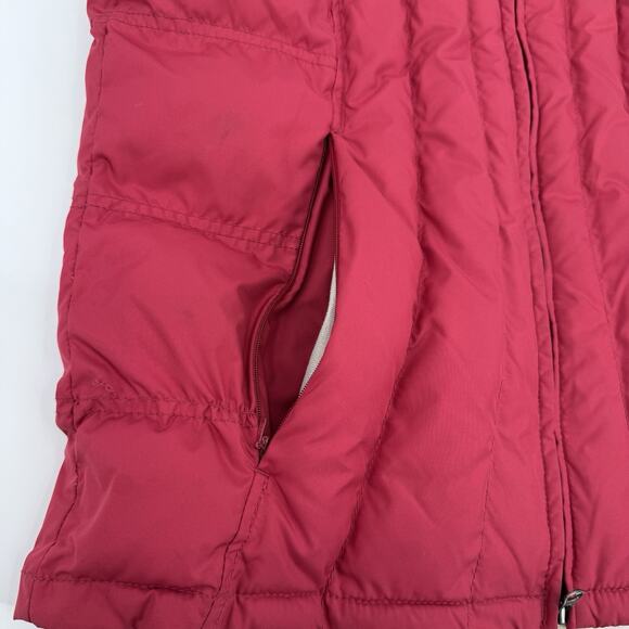 Woolrich Sierra Quilted Raspberry Puffer Vest Women’s Size Medium Outdoor Hiking - Picture 8 of 11